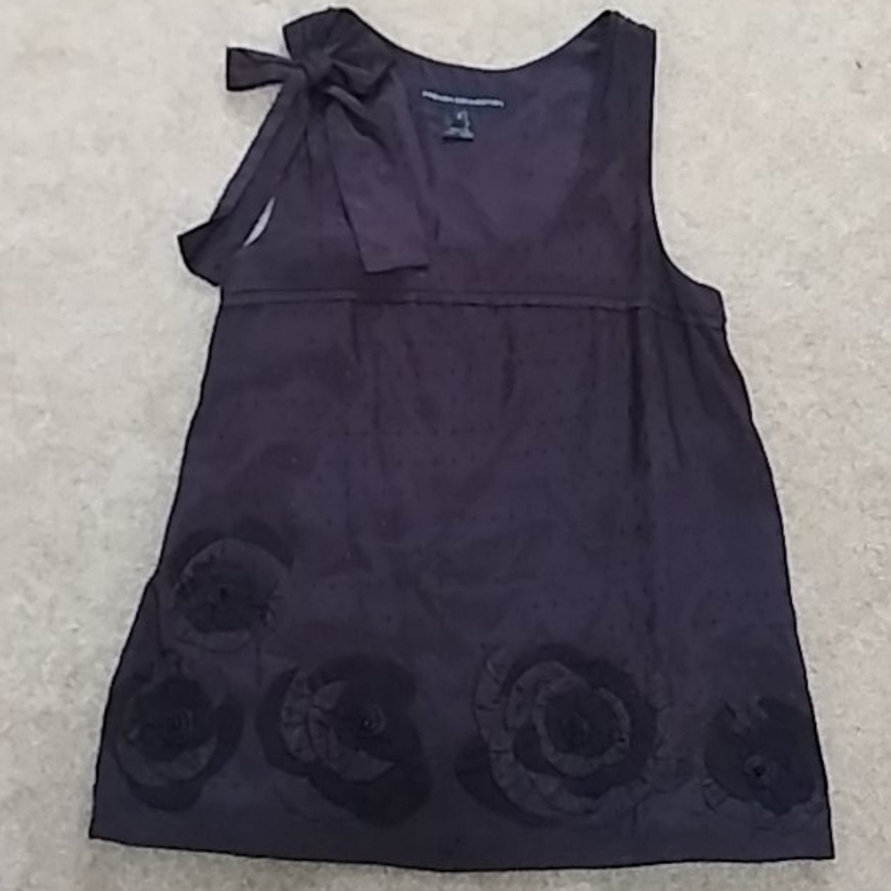 Embellished Floral French Connection Blouse Size 2